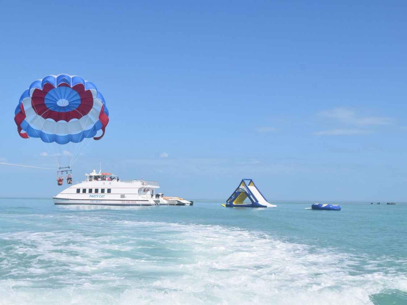 a boat that is floating in the water